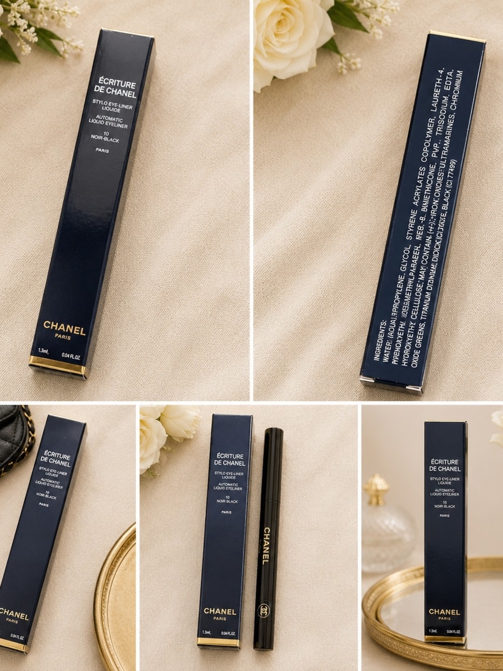 Chanel Écriture de Chanel Automatic Liquid Eyeliner #10 Noir Black